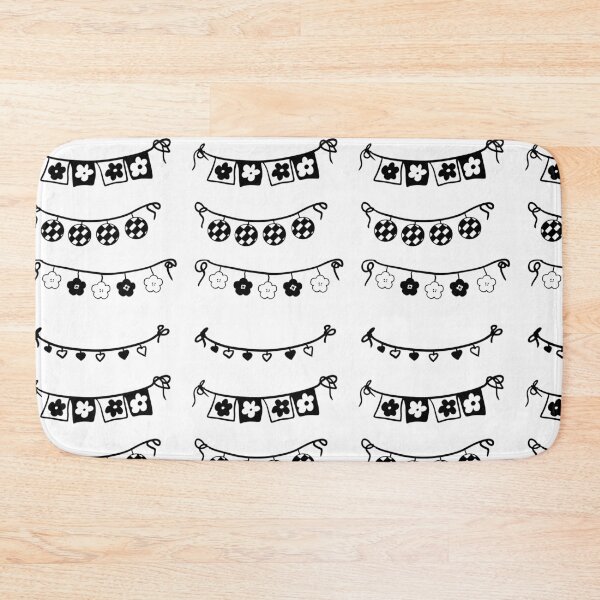 Item preview, Minimalist Party Bunting: Black and White Art designed and sold by RM-Journey.