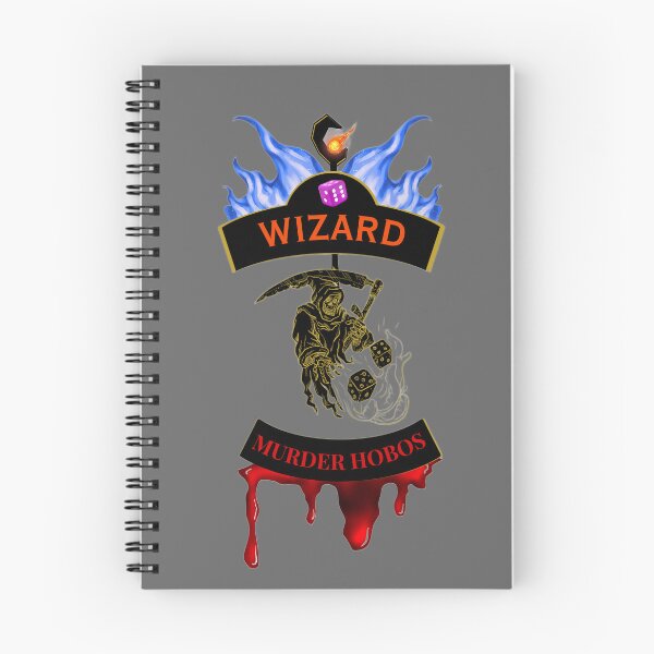 Item preview, Wizard. Murder Hobos. Biker Patch Style designed and sold by Ferndragons.