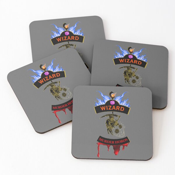Item preview, Wizard. Murder Hobos. Biker Patch Style designed and sold by Ferndragons.