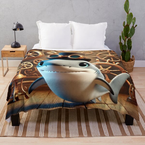 Item preview, Steampunk Oceanic Whitetip Shark designed and sold by Sillytoe.