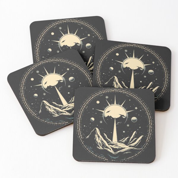 Item preview, Cosmic Beacon: Mystical Celestial Landscape designed and sold by hallwell.