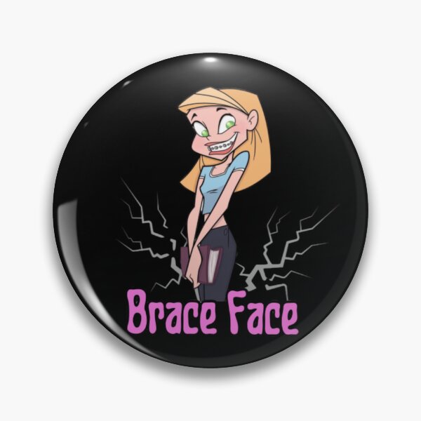 Item preview, Brace Face, Beugelbekkie. Cartoon.  designed and sold by ZI-Stars.