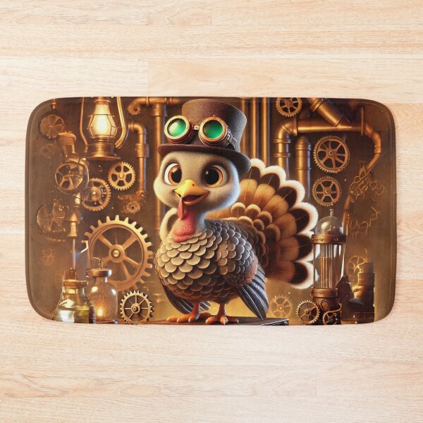 Item preview, Steampunk Ocellated Turkey designed and sold by Sillytoe.