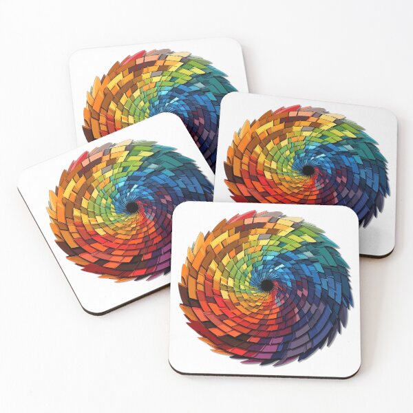 Item preview, Vibrant Color Swirl designed and sold by jgvisualarts.