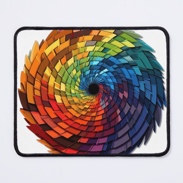 Item preview, Vibrant Color Swirl designed and sold by jgvisualarts.