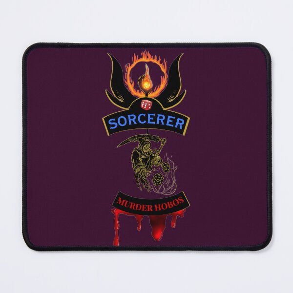 Item preview,  Sorcerer. Murder Hobos. Biker Patch Style designed and sold by Ferndragons.