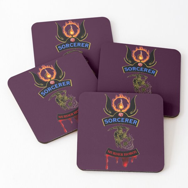 Item preview,  Sorcerer. Murder Hobos. Biker Patch Style designed and sold by Ferndragons.