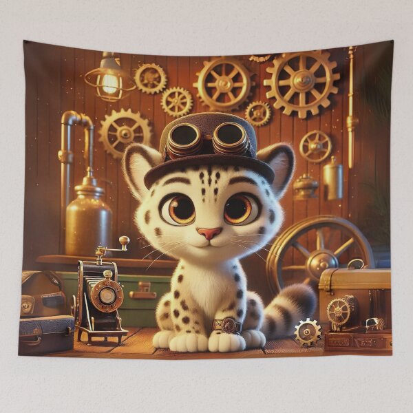 Item preview, Steampunk Ocelot designed and sold by Sillytoe.