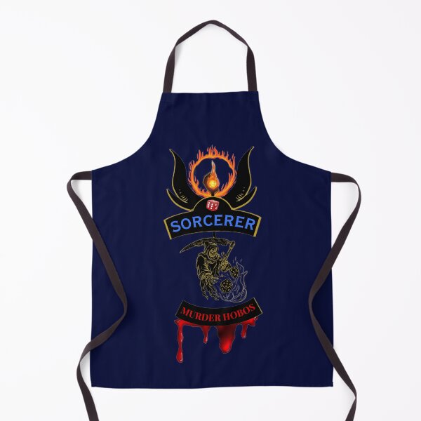 Item preview, Sorcerer. Murder Hobos. Biker Patch Style designed and sold by Ferndragons.
