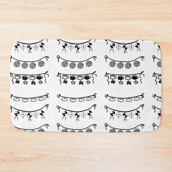 Item preview, Timeless Party Decor: Minimalist Bunting Art designed and sold by RM-Journey.