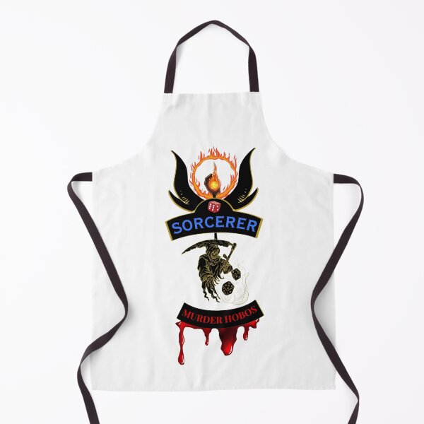 Item preview, Sorcerer. Murder Hobos. Biker Patch Style designed and sold by Ferndragons.