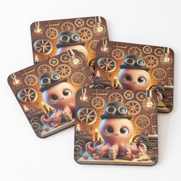 Item preview, Steampunk Octopus designed and sold by Sillytoe.