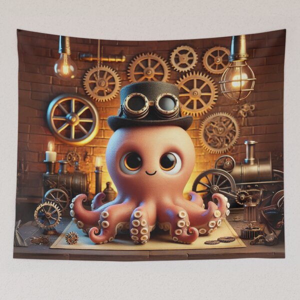 Artikelvorschau, Steampunk Oktopus entworfen und verkauft von Sillytoe.
