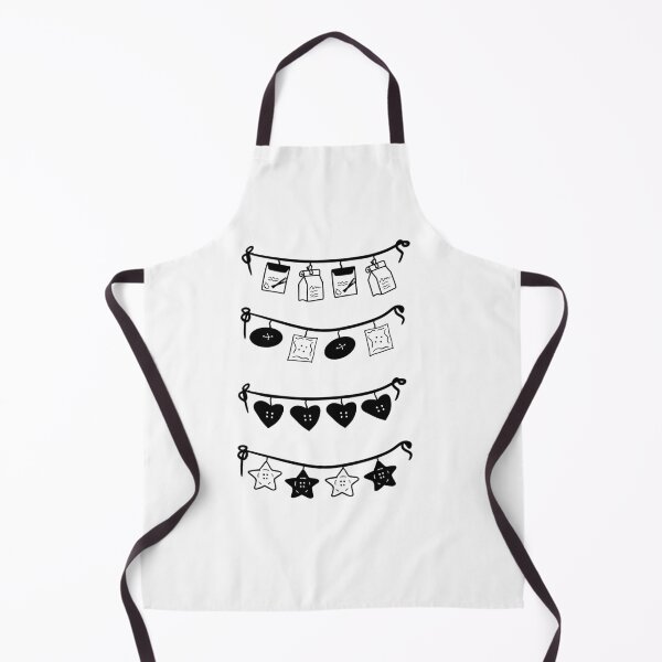 Item preview, Decorative Bunting: Minimalist Black & White Illustrations designed and sold by RM-Journey.