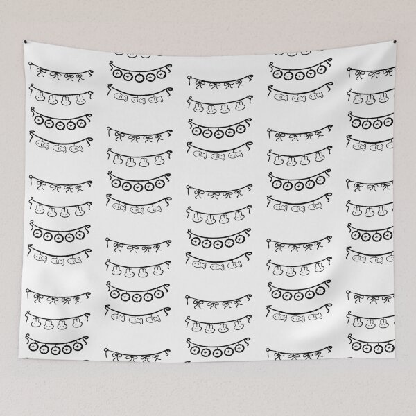 Item preview, Party in Style: Minimalist Bunting Line Art designed and sold by RM-Journey.