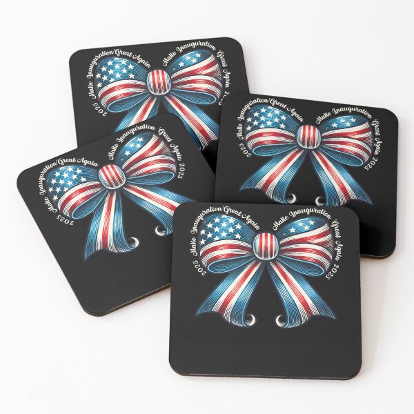 Item preview, Inauguration Day 2025, bow, coquette, american flag designed and sold by EwaVerse.