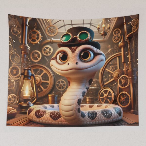 Item preview, Steampunk Oenpelli Python designed and sold by Sillytoe.