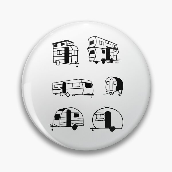 Item preview, Chic Caravans: Black & White Sketches designed and sold by RM-Journey.
