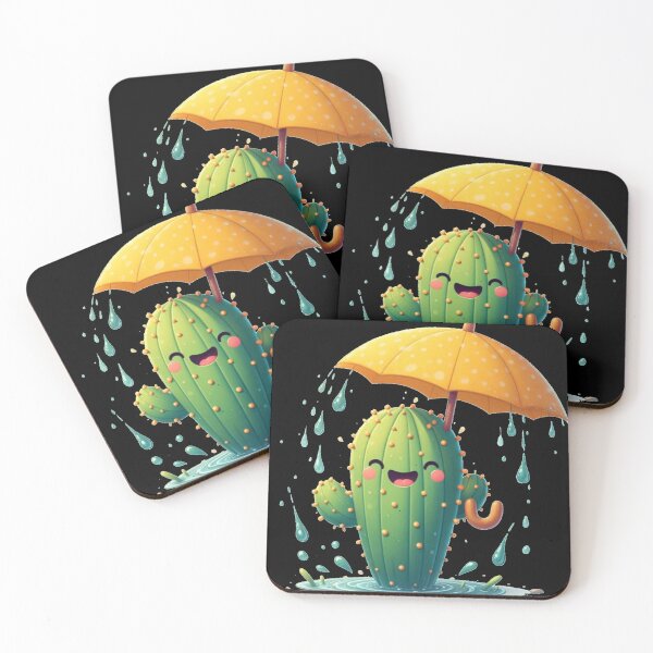 Item preview, Cactus in the rain designed and sold by JALNERVION SHOP.