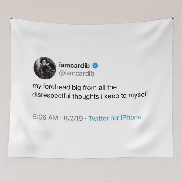 Item preview, funny cardi b tweet designed and sold by ciatt.