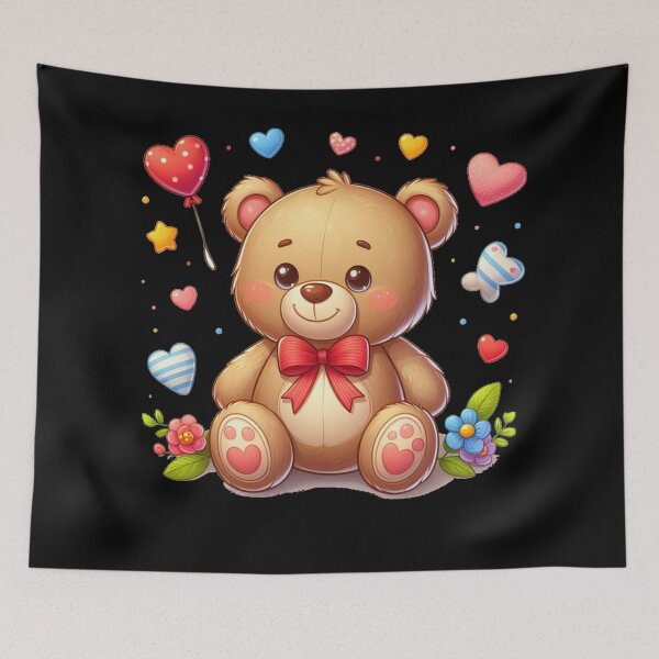 Item preview, Teddy bear designed and sold by JALNERVION SHOP.