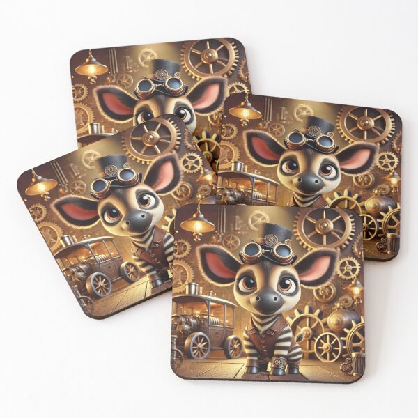 Item preview, Steampunk Okapi designed and sold by Sillytoe.