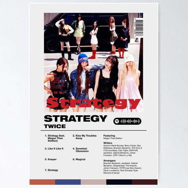 Item preview, Strategy by TWICE Album designed and sold by jackmatsuzaki.