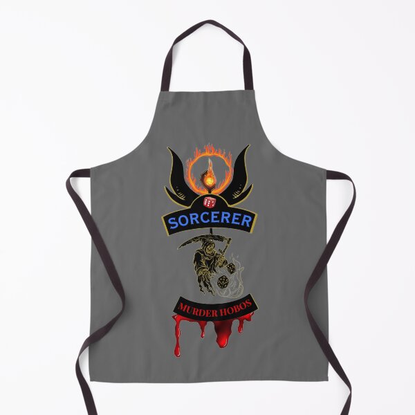Item preview, Sorcerer. Murder Hobos. Biker Patch Style designed and sold by Ferndragons.