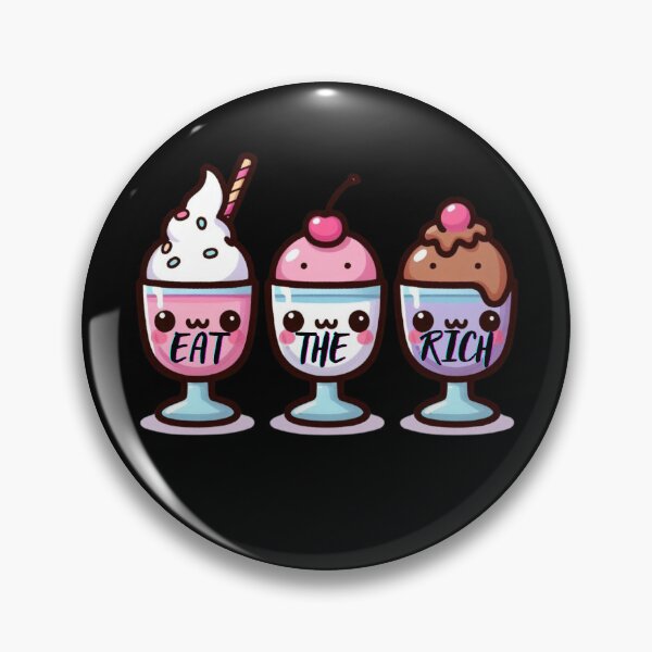 Item preview, EAT THE RICH, ANTICAPITALISM FUNNY GIFTS designed and sold by FelkMariShop.