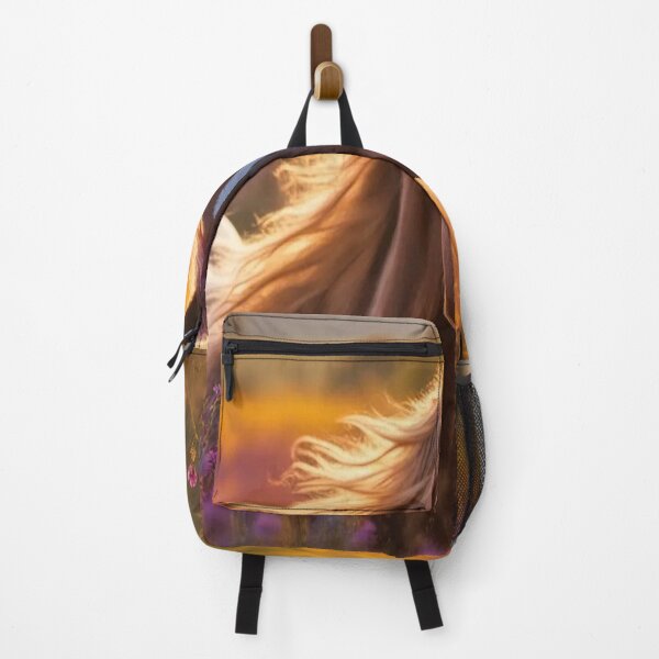 Item preview, A majestic horse with a flowing mane stands in a vibrant field designed and sold by InezPhotography.