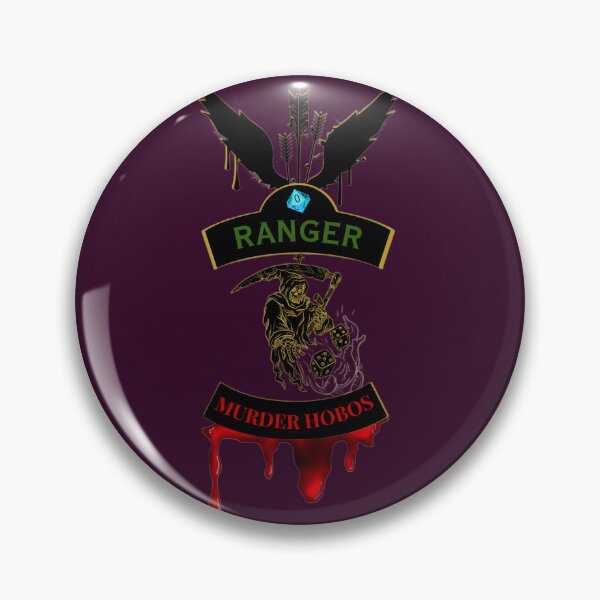 Item preview, Ranger. Murder Hobos. Biker Patch Style designed and sold by Ferndragons.
