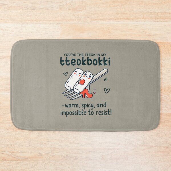 Item preview, Korean Tteokbokki Valentine's Day designed and sold by HowToCanadian.