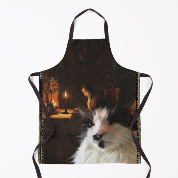 Item preview, Cat Romantic Painting designed and sold by 300Spikes.
