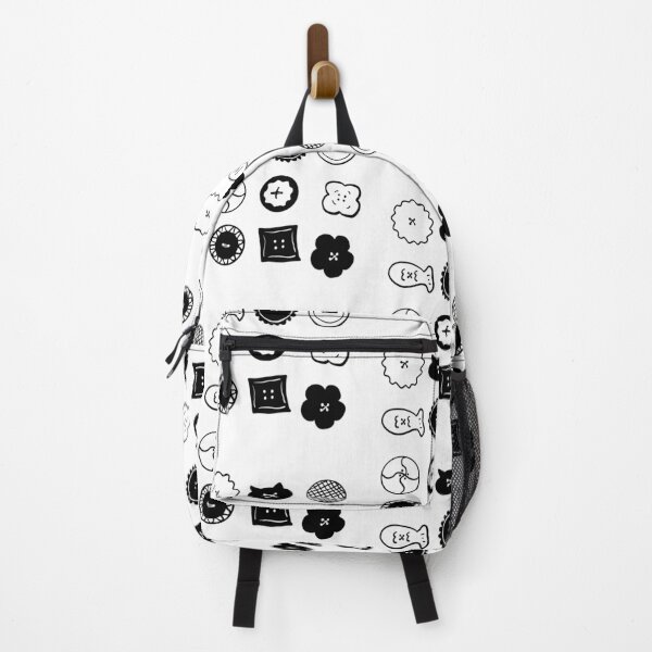 Item preview, Charming Buttons: Black & White Minimalist Art designed and sold by RM-Journey.