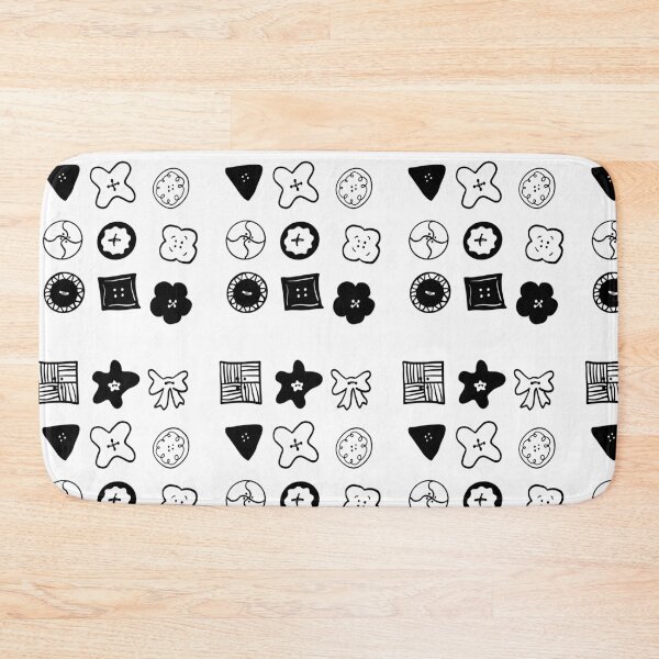 Item preview, Buttoned Up: Simple and Cute Line Drawings designed and sold by RM-Journey.