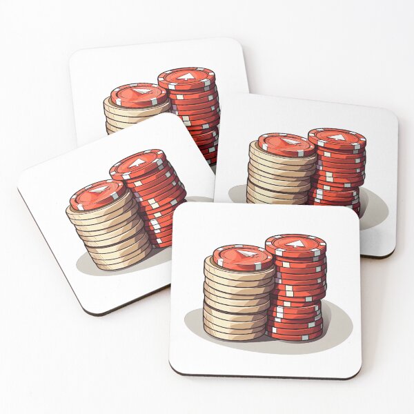 Artikelvorschau, Gestapelte Pokerchips entworfen und verkauft von jgvisualarts.