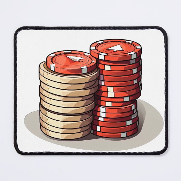 Artikelvorschau, Gestapelte Pokerchips entworfen und verkauft von jgvisualarts.