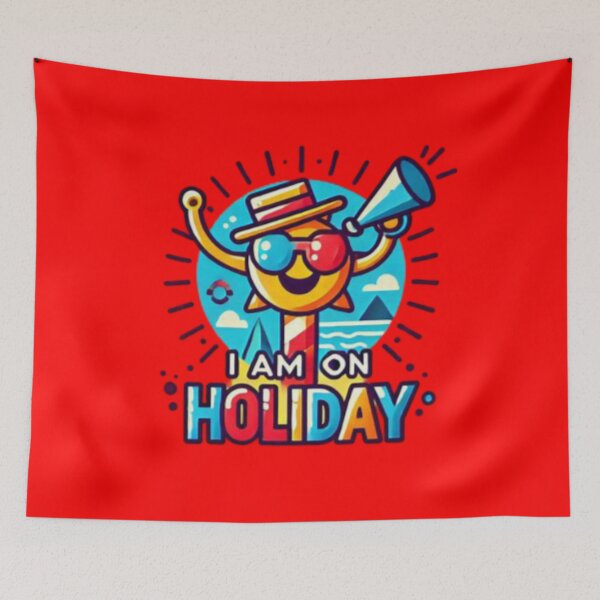 Item preview, I am on Holiday!! designed and sold by Shs-Kenya.
