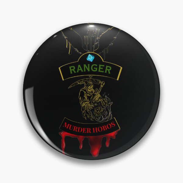 Item preview, Ranger. Murder Hobos. Biker Patch Style designed and sold by Ferndragons.