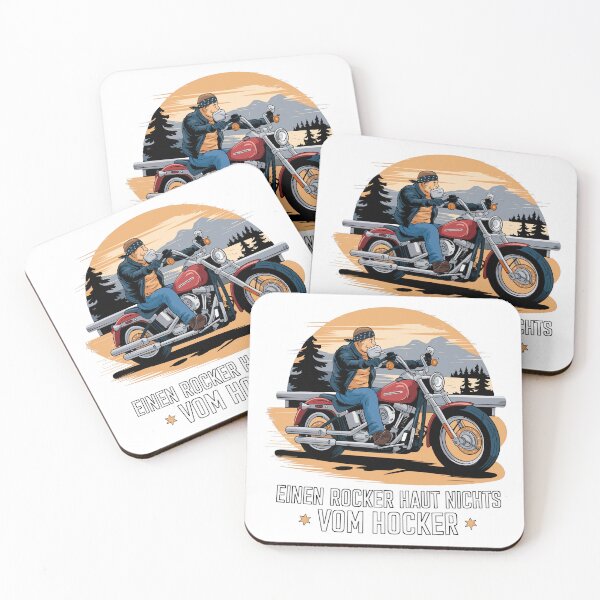 Item preview, Rocker doesn't knock anything off the stool Motorcycle before sunset Design designed and sold by Mkx8.