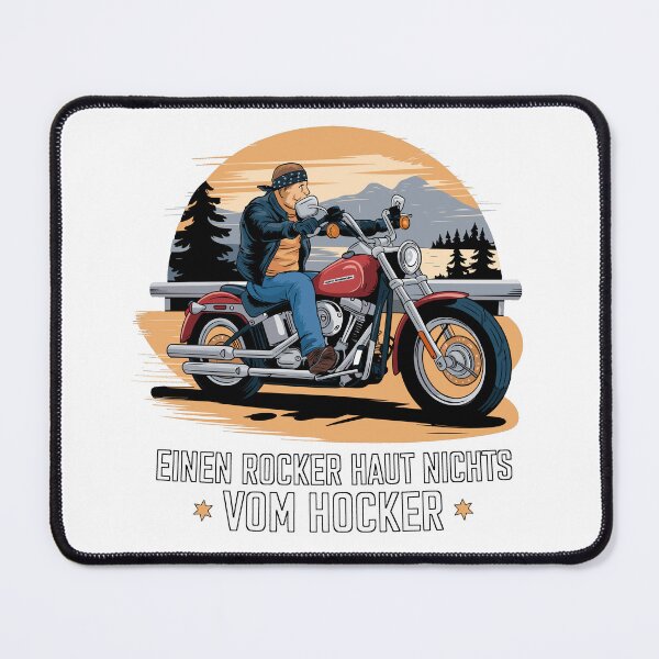Item preview, Rocker doesn't knock anything off the stool Motorcycle before sunset Design designed and sold by Mkx8.