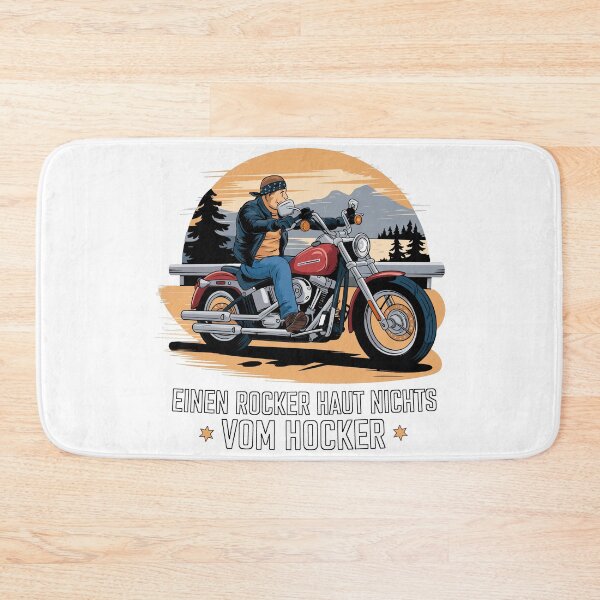 Item preview, Rocker doesn't knock anything off the stool Motorcycle before sunset Design designed and sold by Mkx8.