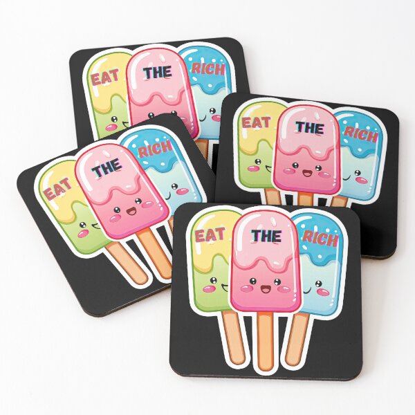 Item preview, EAT THE RICH, ANTICAPITALISM FUNNY GIFT   designed and sold by FelkMariShop.