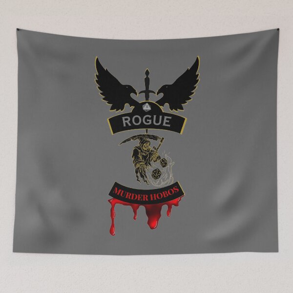 Item preview, Rogue. Murder Hobos. Biker Patch Style designed and sold by Ferndragons.