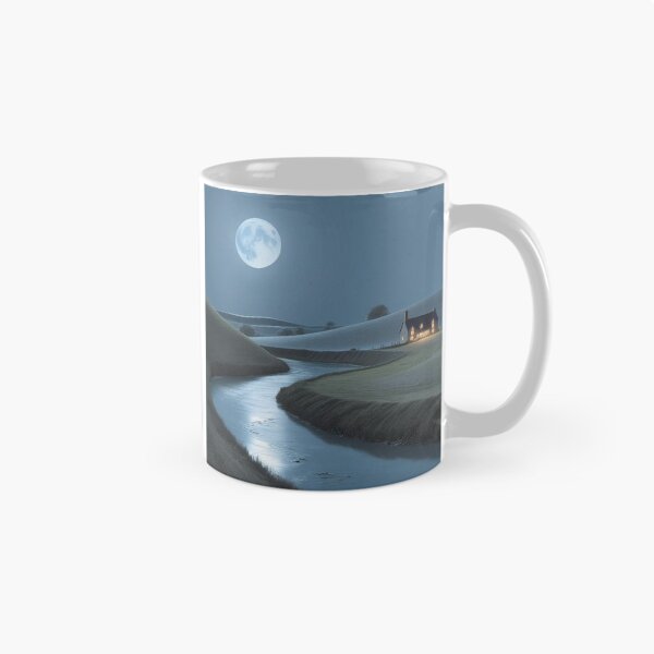 Item preview, Moon Glows over Landscape  designed and sold by Outhigh56.