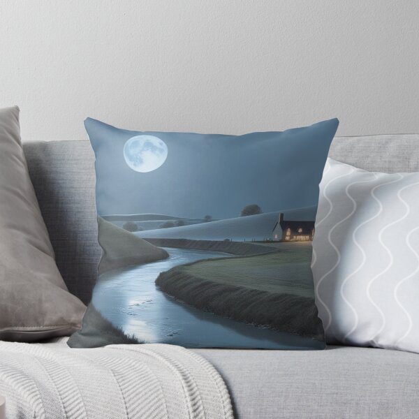 Item preview, Moon Glows over Landscape  designed and sold by Outhigh56.