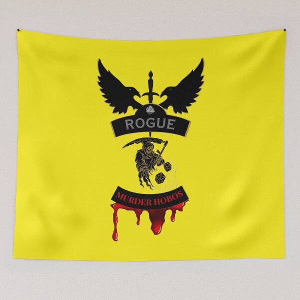 Item preview, Rogue. Murder Hobos. Biker Style Patch  designed and sold by Ferndragons.