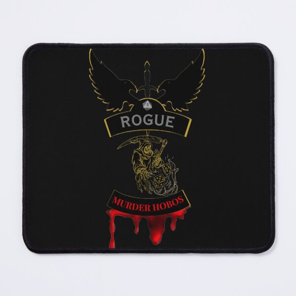 Item preview, Rogue. Murder Hobos. Biker Patch Style designed and sold by Ferndragons.