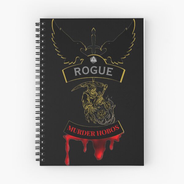 Item preview, Rogue. Murder Hobos. Biker Patch Style designed and sold by Ferndragons.