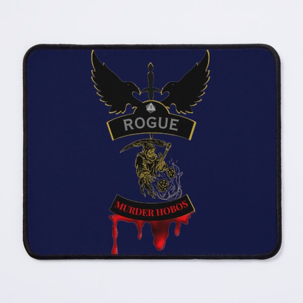 Item preview, Rogue. Murder Hobos. Biker Patch Style designed and sold by Ferndragons.